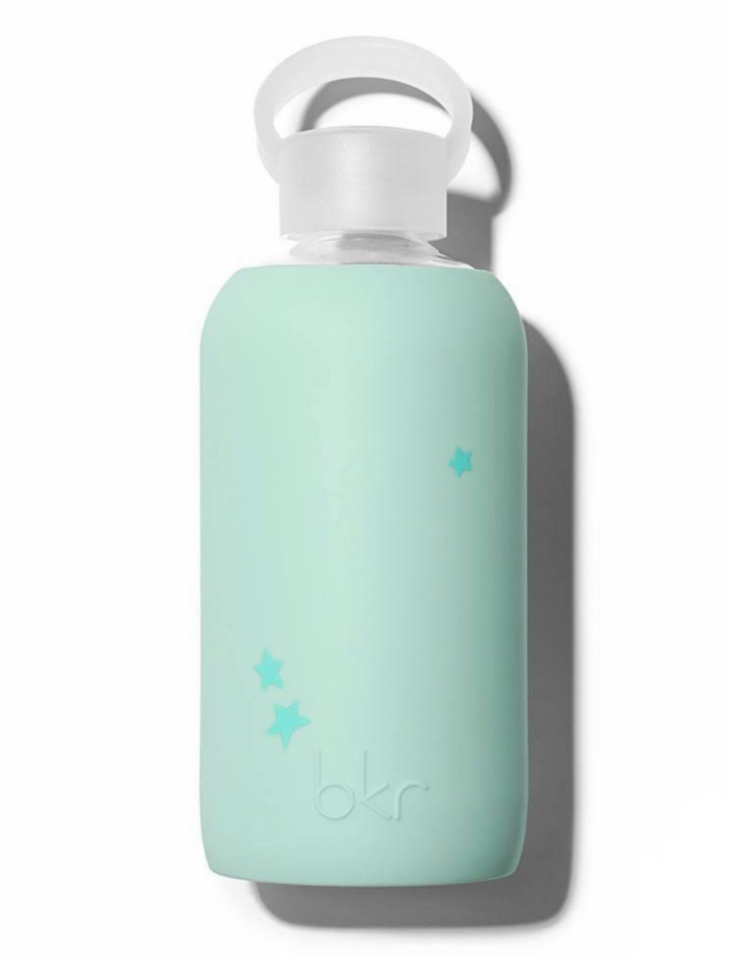 Lou Star • Opaque mint green with&nbsp;stars