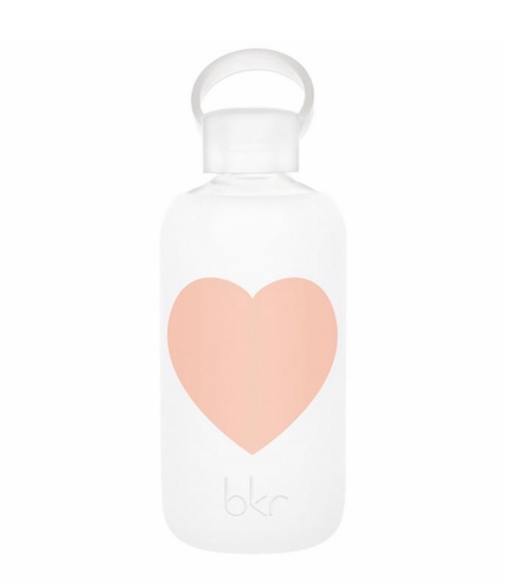 Momo Heart • Sheer white with heart