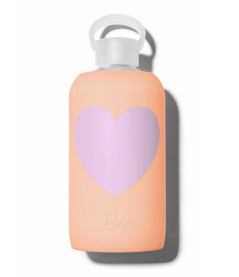 Sweet Heart • Opaque orange with pink&nbsp;heart