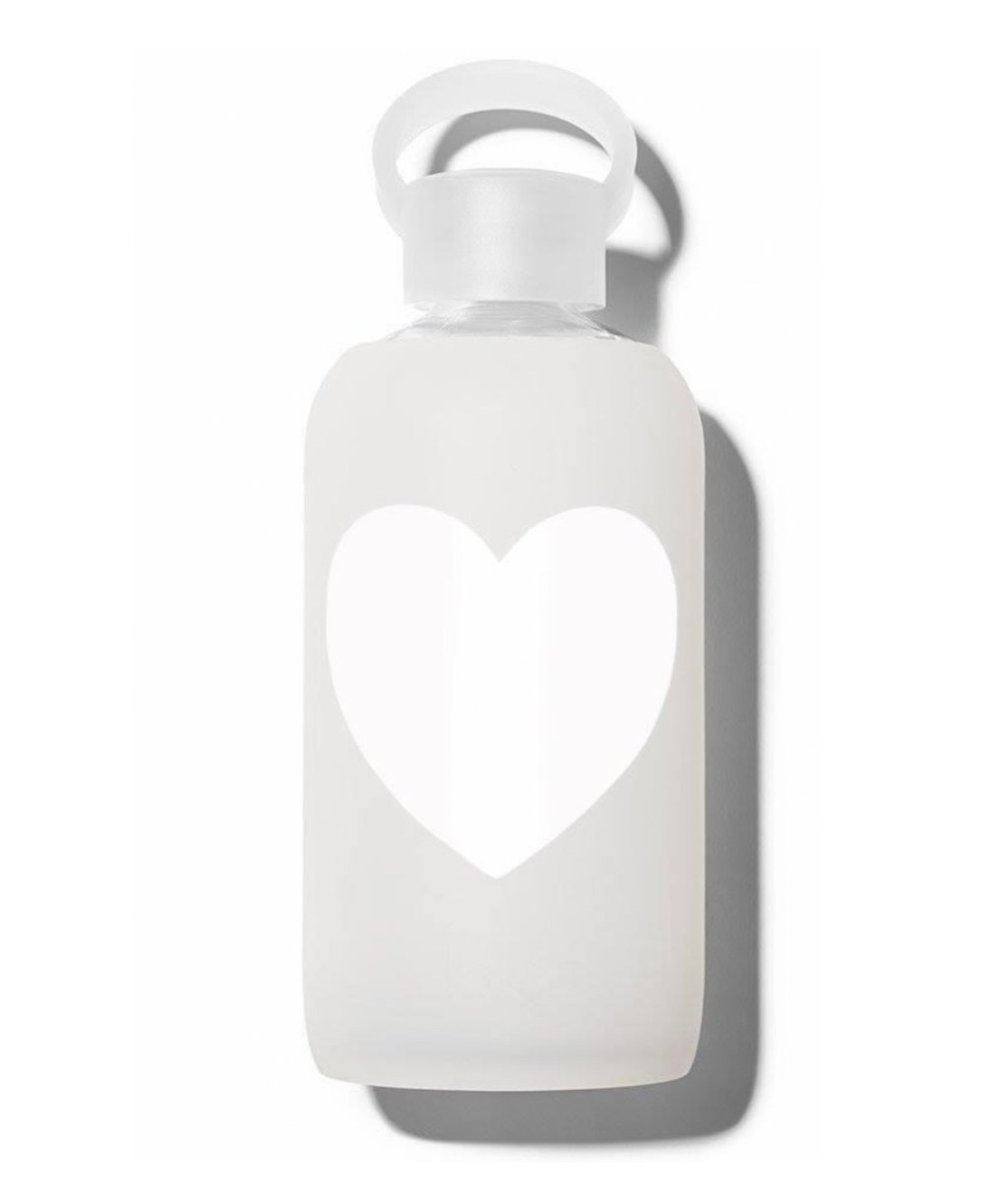 Milk Heart • Sheer white with white&nbsp;heart
