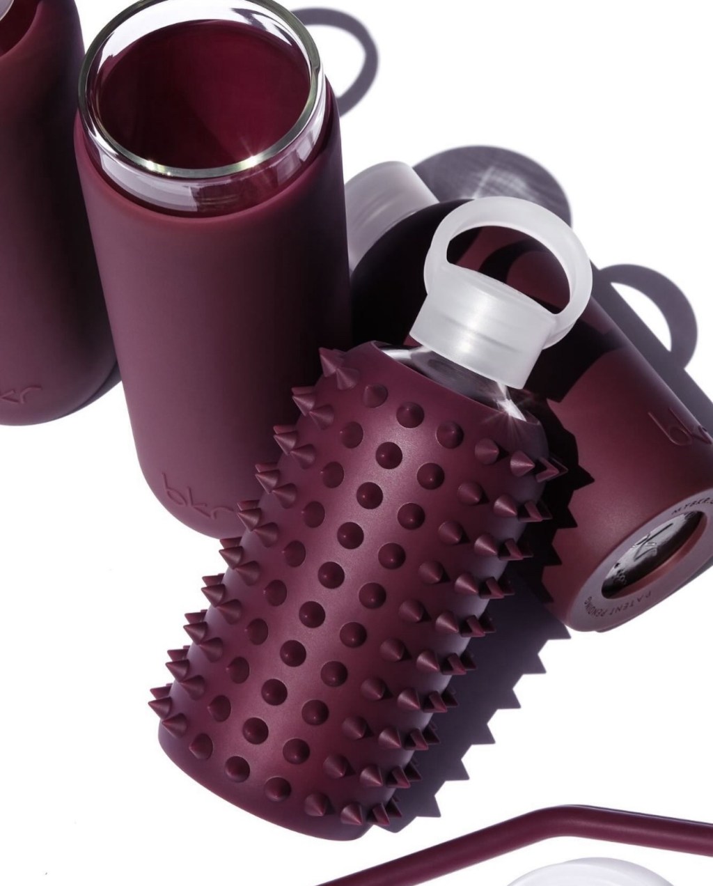 Valentina • Demi sheer deep vampy blood&nbsp;burgundy