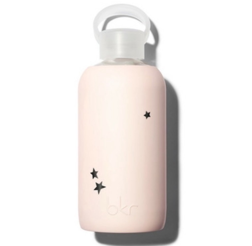 Tutu Star • Opaque ballet pale peachy pink with black&nbsp;stars