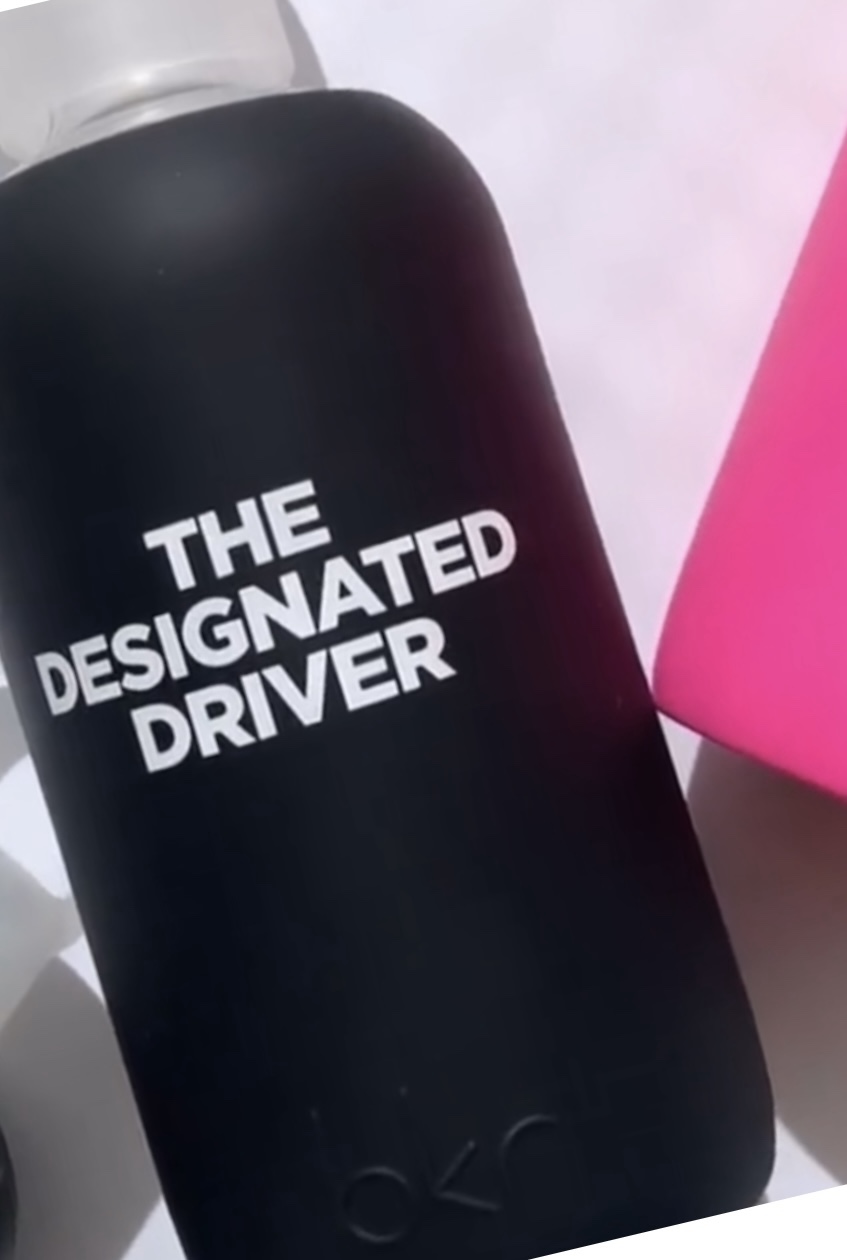 Jet The Designated Driver • Opaque black with white&nbsp;text