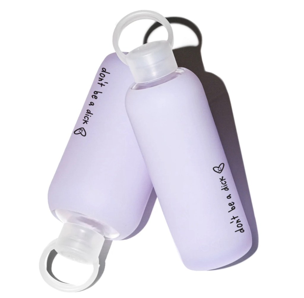 Foof Don’t Be A D*ck • Sheer misty lilac with black&nbsp;text