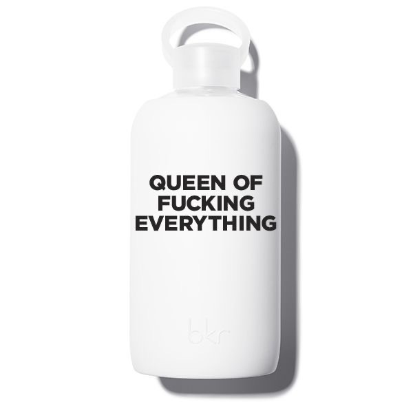 Winter Queen of F*cking Everything • Opaque white with black&nbsp;text