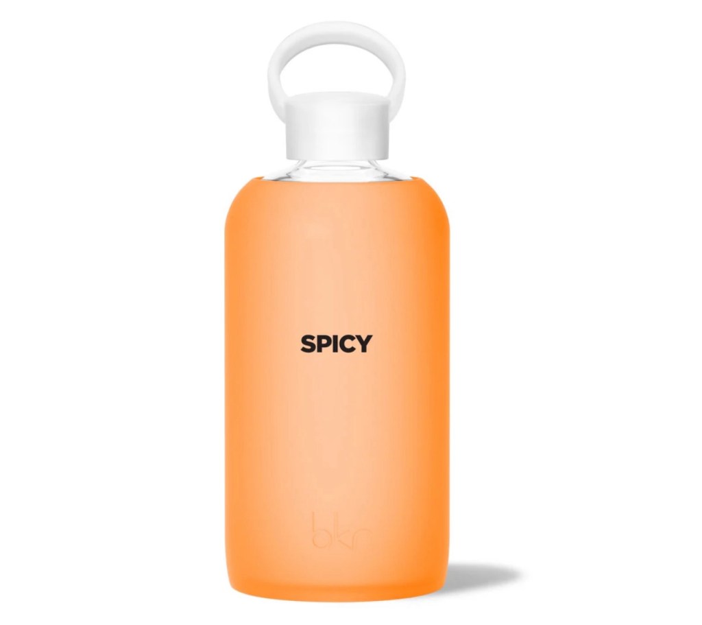 Zsa Zsa Spicy • Sheer orange cream soda with black “Spicy” print