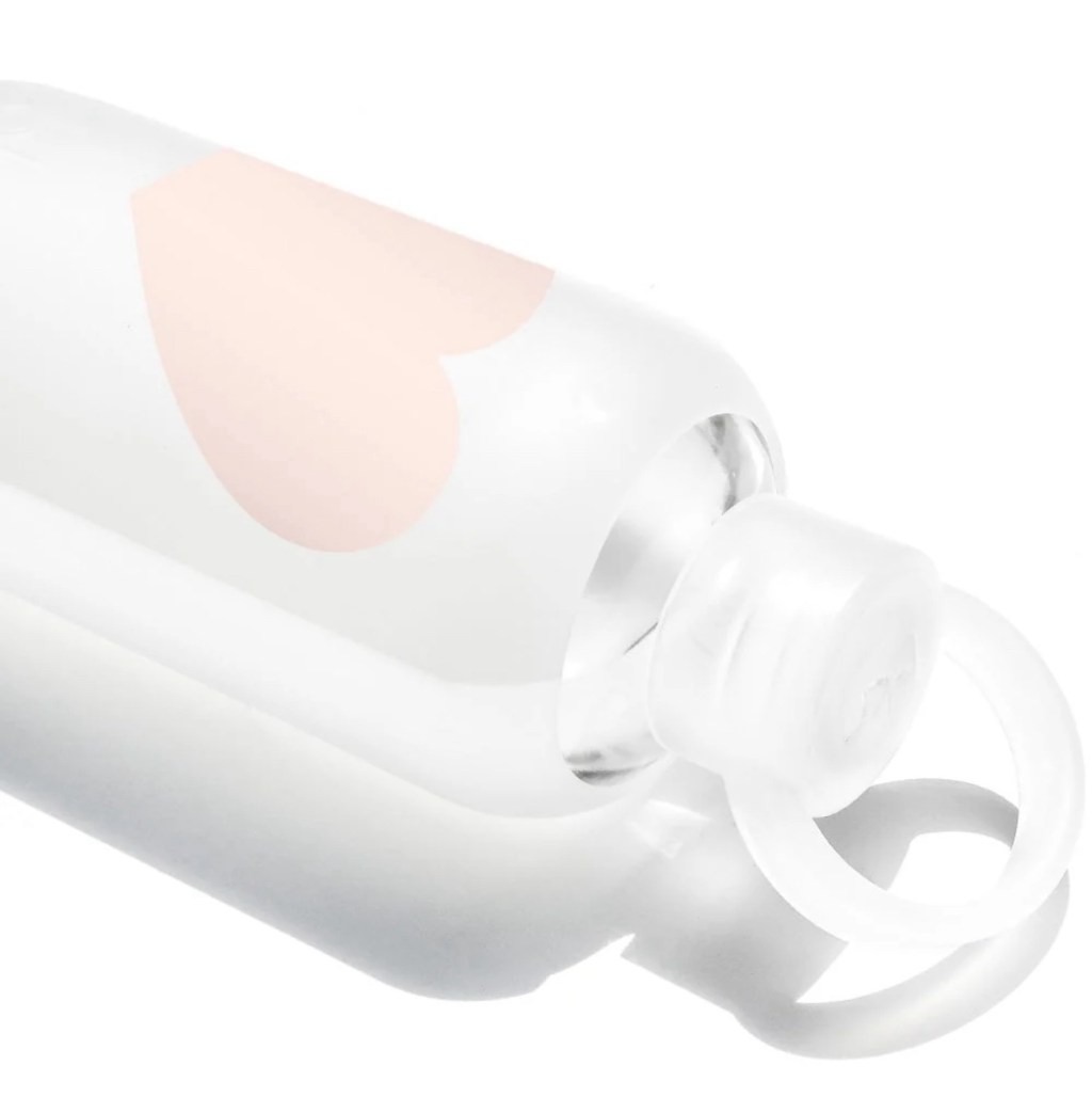 Frost Heart • Sheer Frost with pink&nbsp;heart